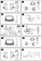 Фаркоп 4265-A Oris на Hyundai Solaris II седан 2017-2022. Необходима подрезка бампера. Тип шара: A. Нагрузки: 1000/50 кг, масса фаркопа 17,5 кг (без электрики в комплекте) от магазина ФаркопРос